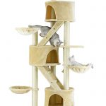 Go Pet Club Huge Cat Tree 92 Inch-Light